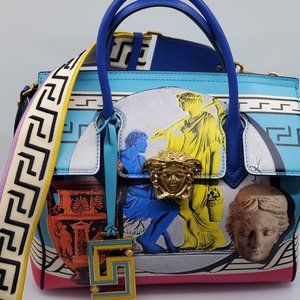 VERSACE Lmtd Edition! MagnaGrecia Pop Palazzo Bag